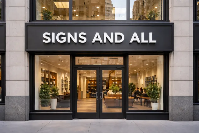 Channel Letters Signs — day