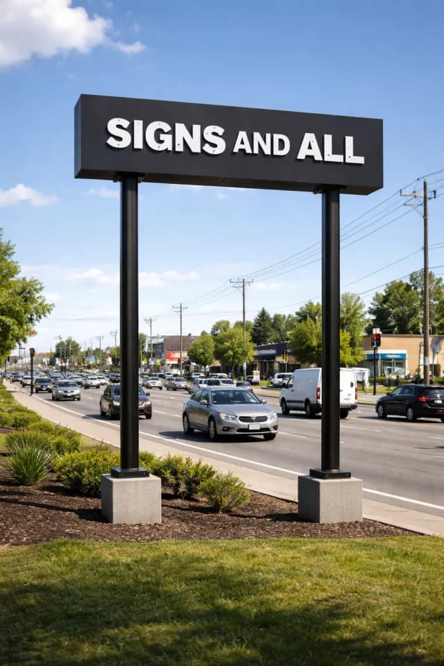 Pylon Signs — day