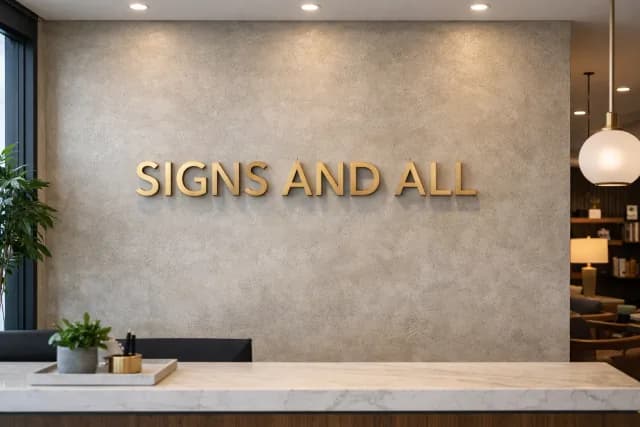 Reception Signs — day