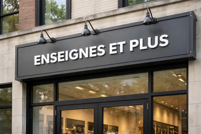 Enseignes de devanture — day